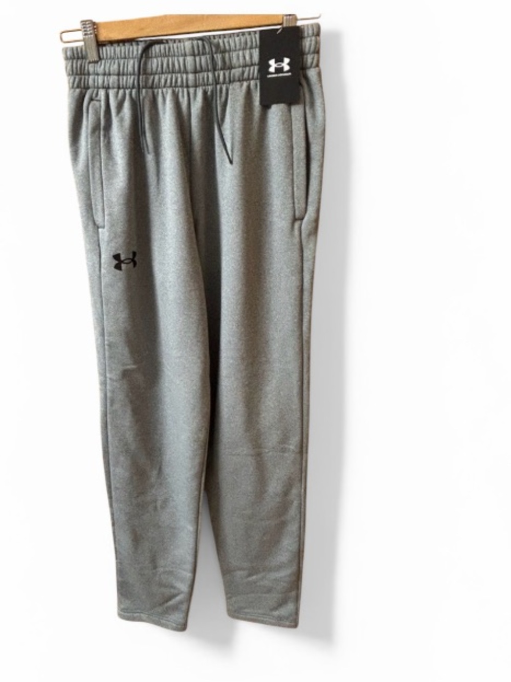 NWT Under Armour Gray Athletic Jogger Pants | Men’s Small Performance Sweatpants